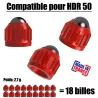 18 slugs pour HDR50 calibre .50 bille 8 mm
