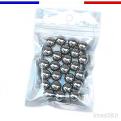 25 billes 12mm Acier - Impact - Expédition France - Idéal Lance pierre bricolage et autres