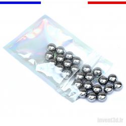 25 billes 12mm Acier - Impact - Expédition France - Idéal Lance pierre bricolage et autres