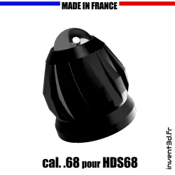 Slugs steel balls 8mm for HDS68 cal.68 - weight 4g - Airsoft Black