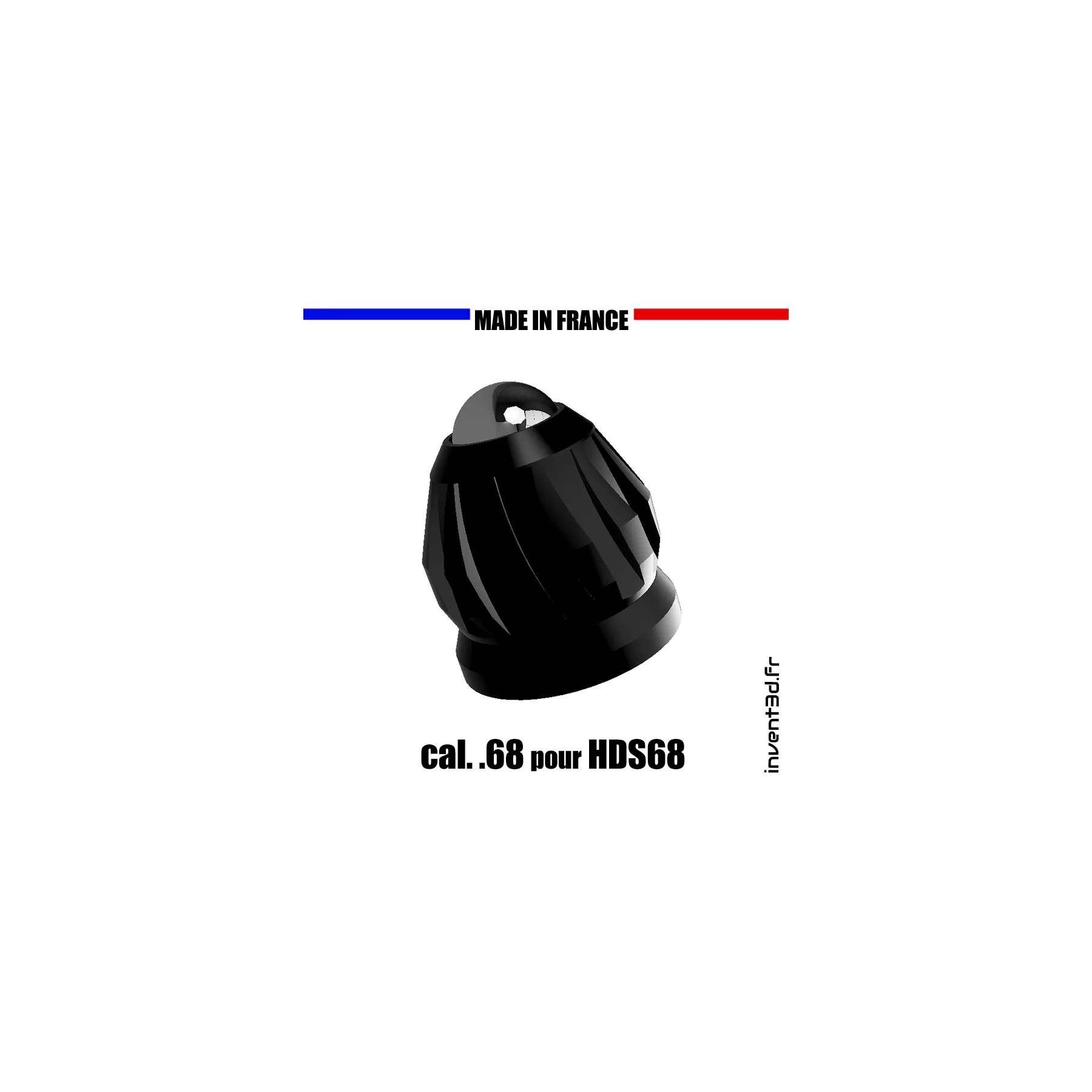 15 slugs billes acier 8mm pour HDS68 cal.68 - poids 4g - Airsoft Orange