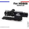Rail Picatinny New Version - Fibre de Carbone pour HDS68 T4E de Umarex