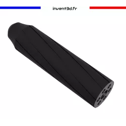 Réducteur de bruit - Silencieux avec fibre de carbone - 1/2 UNF
