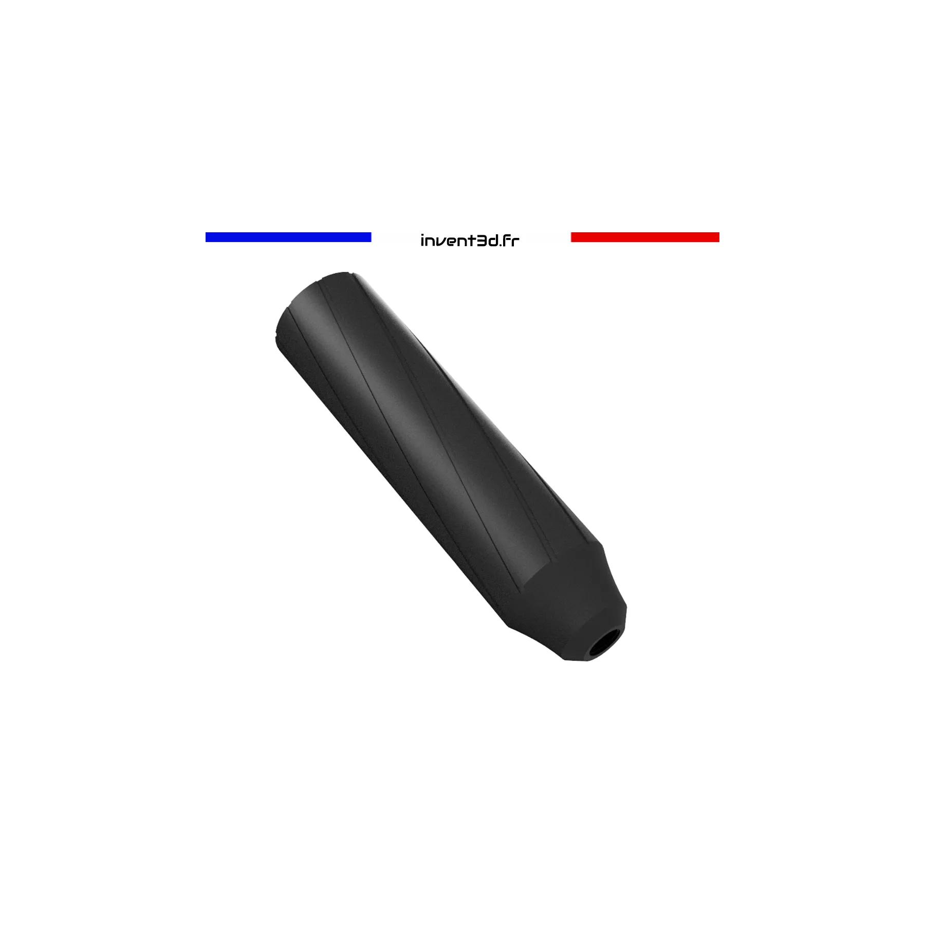 Réducteur de bruit - Silencieux avec fibre de carbone - 1/2 UNF