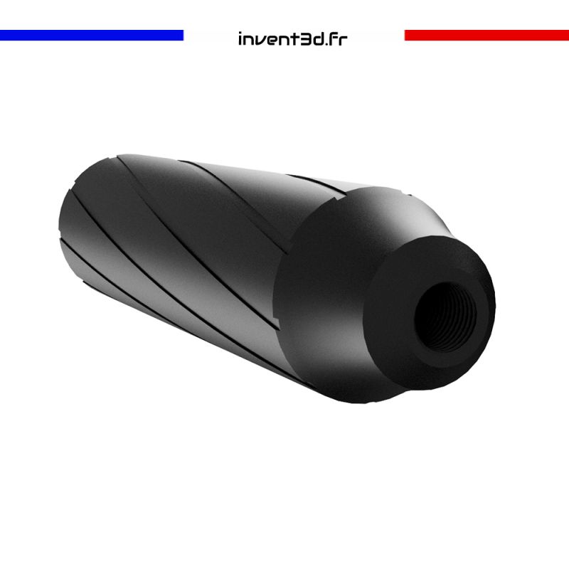 1/2 UNF Ø40mm 16cm Réducteur de bruit - Silencieux Calibre 4,5 / 5,5mm