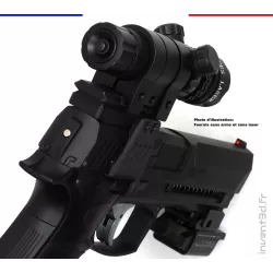 Picatinny Rail New Version - Carbon Fiber for Umarex HDS68 T4E