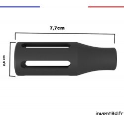 Carbon Flame Cover - Kral Armor Punch