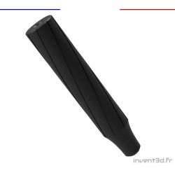 Noise reducer - Silencer with carbon fiber - 1/2 UNF