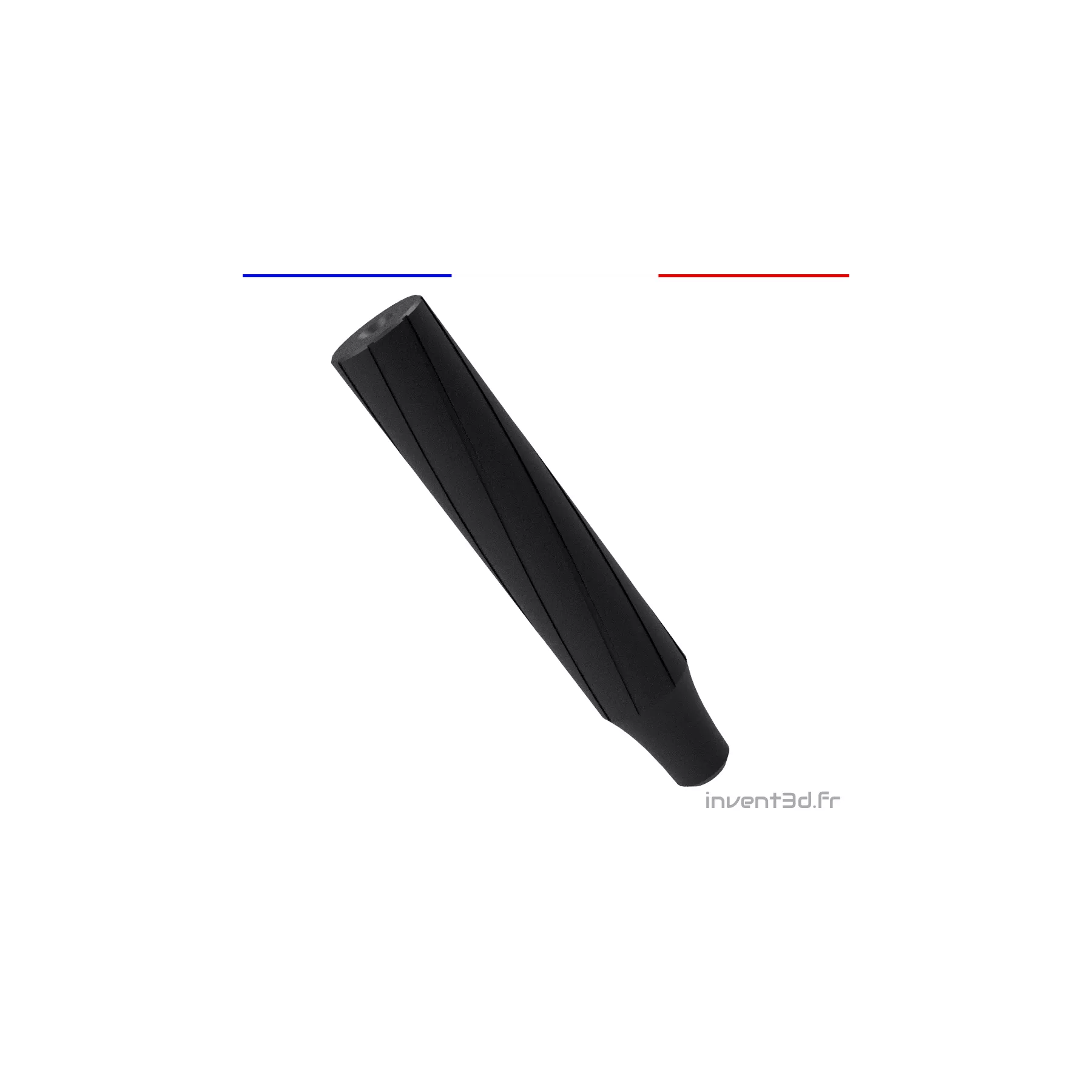 1/2 UNF - Ø35mm Long.19cm Réducteur de bruit - Avec fibre de carbone - Silencieux 1/2 UNF