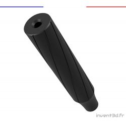 Noise reducer - Silencer with carbon fiber - 1/2 UNF