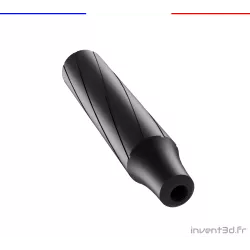 Noise reducer - Silencer with carbon fiber - 1/2 UNF