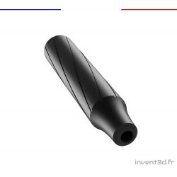 Noise reducer - Silencer with carbon fiber - 1/2 UNF