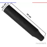 1/2 UNF - Ø35mm Long.19cm Réducteur de bruit - Avec fibre de carbone - Silencieux 1/2 UNF
