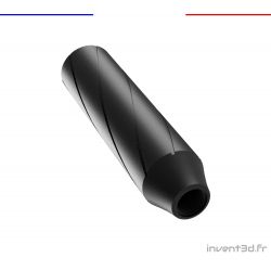 Noise reducer - Silencer with carbon fiber - 1/2 UNF