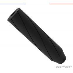Noise reducer - Silencer with carbon fiber - 1/2 UNF