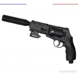 Noise reducer - Silencer with carbon fiber - 1/2 UNF