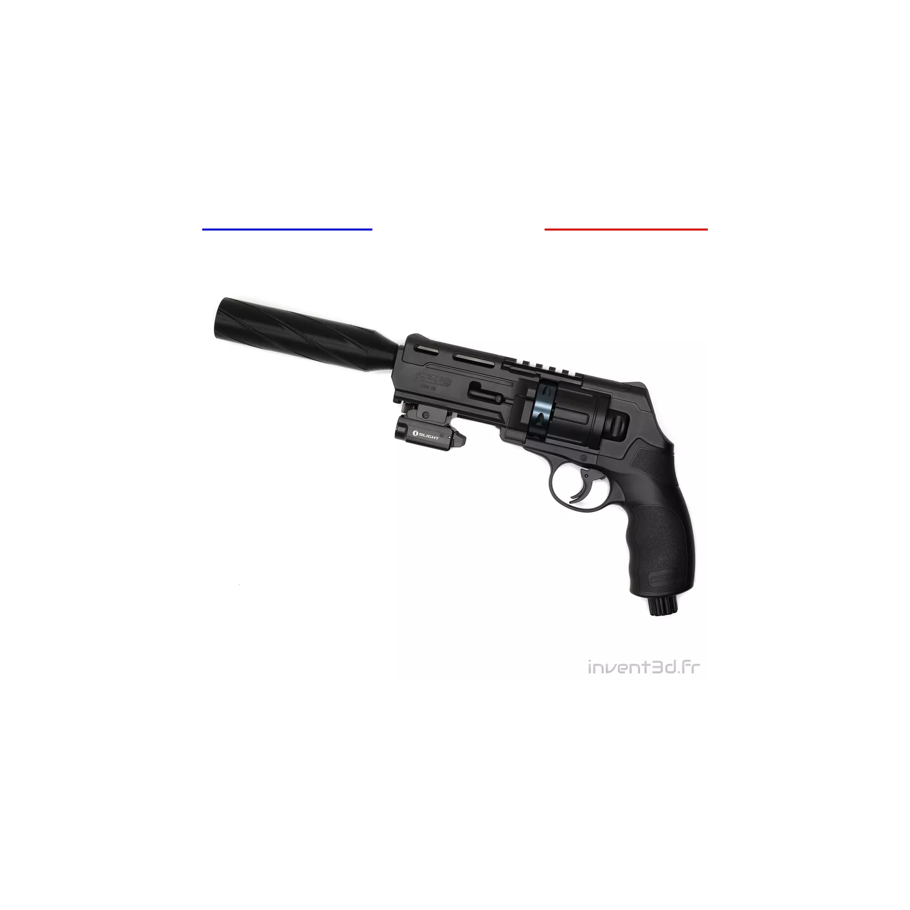 Noise reducer - Silencer with carbon fiber - 1/2 UNF