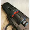 18 billes embout Acier Calibre .50 pour HDR 50 T4E Umarex - Noir