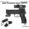 Picatinny Rail New Version - Carbon Fiber for Umarex HDS68 T4E