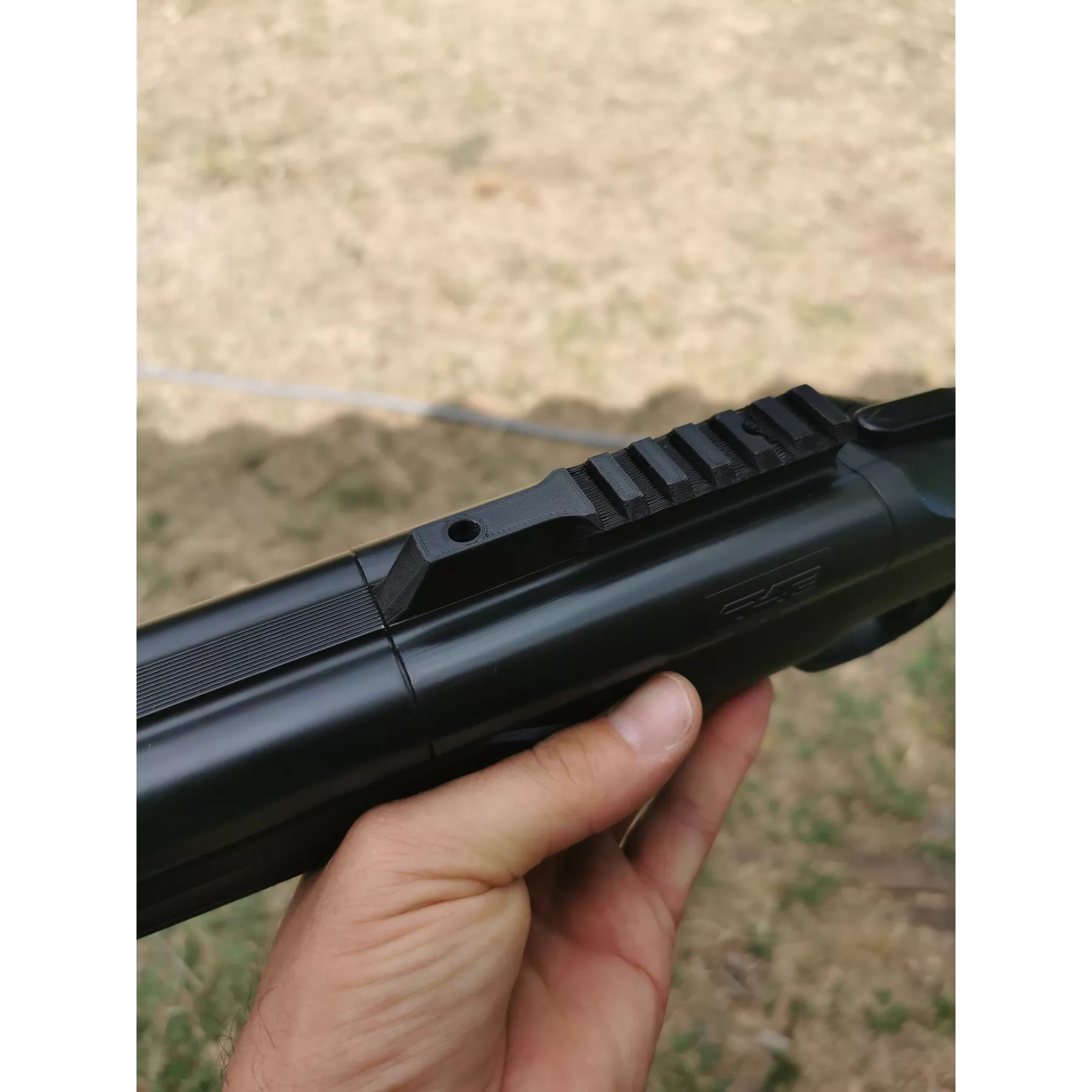 Picatinny Rail New Version - Carbon Fiber for Umarex HDS68 T4E