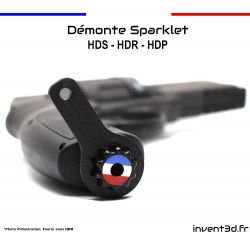 Demonte Sparklet pour HDR HDS HDP - Noir