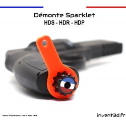 Demonte Sparklet pour HDR HDS HDP - Orange