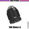 5 - slugs 18mm Patriot pour PAK - Bille 12mm - Noir