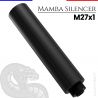 Silencer Mamba M27x1 Modérateur de son - Airsoft CO2 Silencieux Hatsan QE