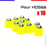 10 slugs pour T4E HDS68 cal.68 Umarex bille 12mm poids 8g - Airsoft yellow