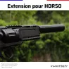 Extension de canon pour HDR-HDP - Avec canon Homedefence