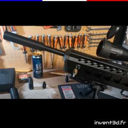 Noise reducer for Kral Puncher Armour - Silencer with carbon fiber