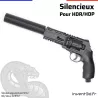 Noise reducer Mamba Ø40mm - HDR-HDP Homedefence