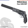 Noise reducer Mamba Ø40mm - HDR-HDP Homedefence