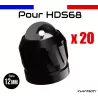 10 slugs pour HDS68 cal.68 de Umarex bille 12mm poids 8g - Airsoft Noir