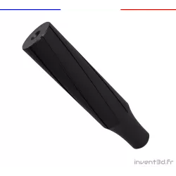Noise reducer - Silencer with carbon fiber - 1/2 UNF