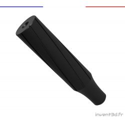 Noise reducer - Silencer with carbon fiber - 1/2 UNF