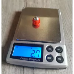 18 Slugs for T4E HDR50 CO2 Umarex cal.50 ball 8mm weight 2,7g - Red