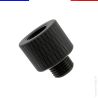 1/2 UNF thread extension with carbon fiber - For muffler