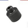 1/2 UNF thread extension with carbon fiber - For muffler