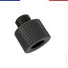 1/2 UNF thread extension with carbon fiber - For muffler