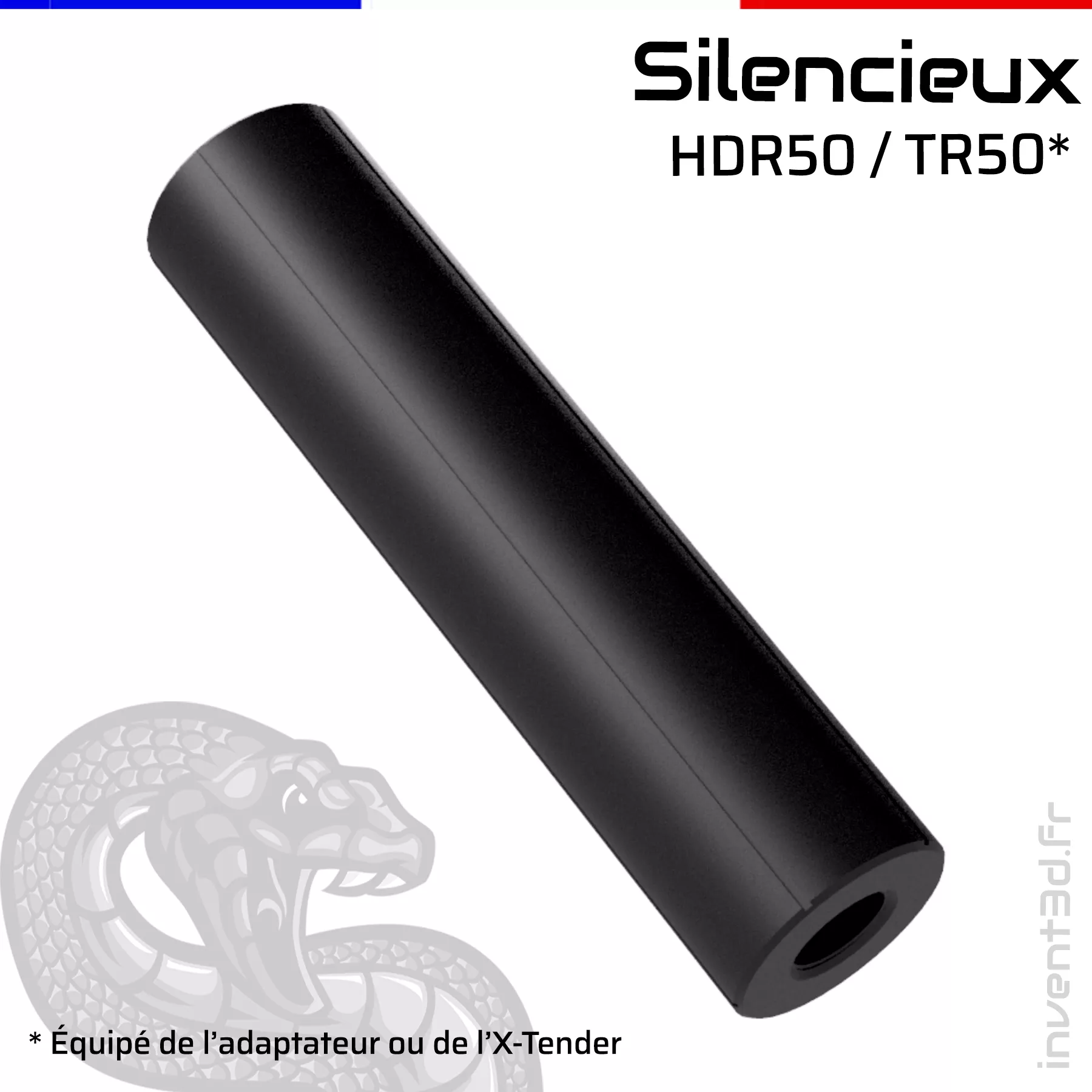 Noise reducer Mamba Ø40mm - HDR-HDP Homedefence
