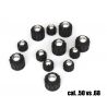 10 billes embout Acier Calibre .68 pour HDS68 T4E Umarex - Noir