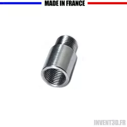 Extension 1/2 20 UNF pour Modérateur de Son - Compatible Airsoft, CO2 et PCP