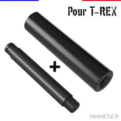 Silencieux pour T-Rex - Made by Invent3d