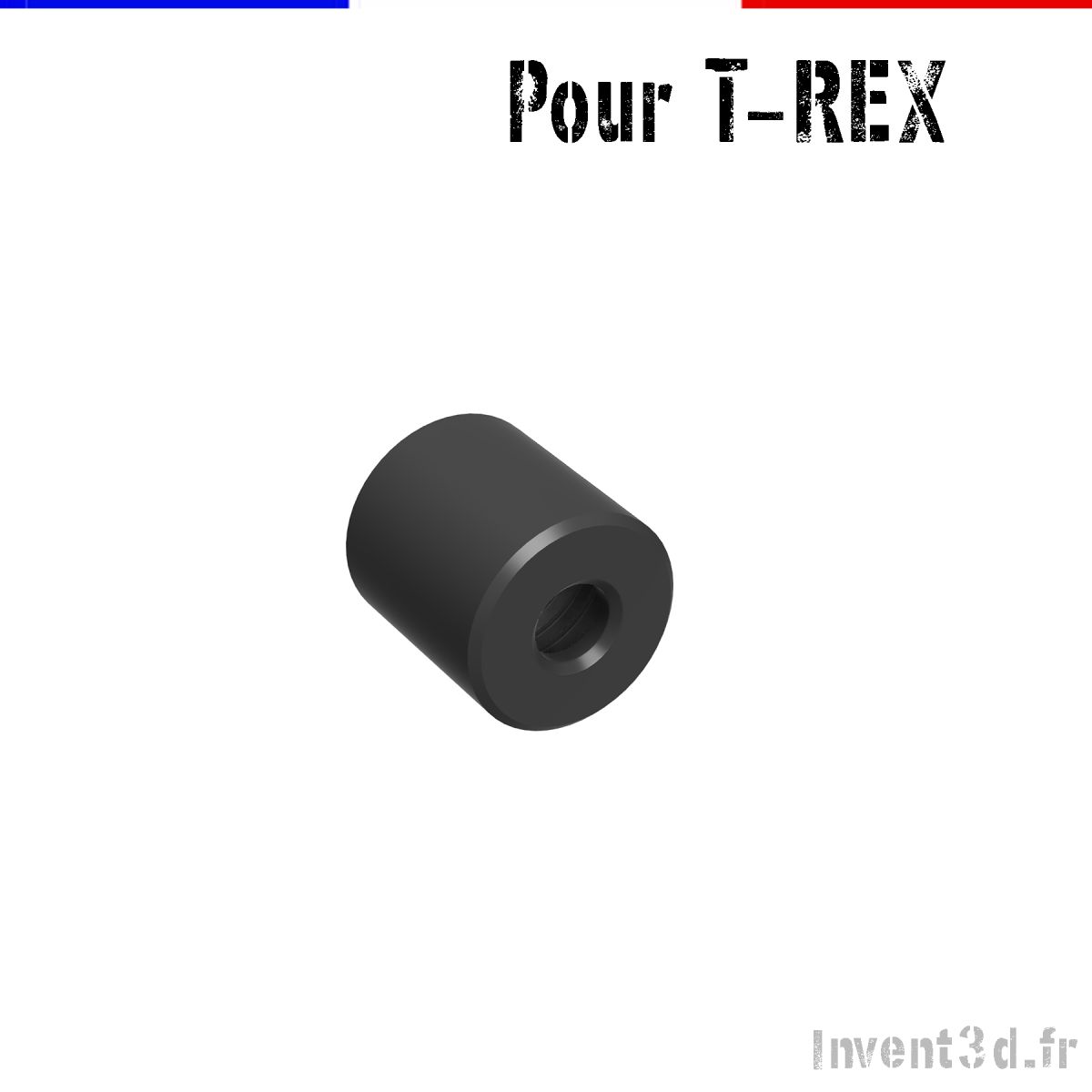 Cache filetage modérateur TREX – Adaptateur Invent3D Snowpeak