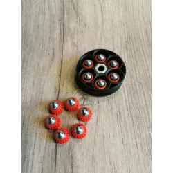 18 Slugs for T4E HDR50 CO2 Umarex cal.50 ball 8mm weight 2,7g - Red