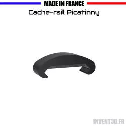 Cache rail Picatinny Bombé