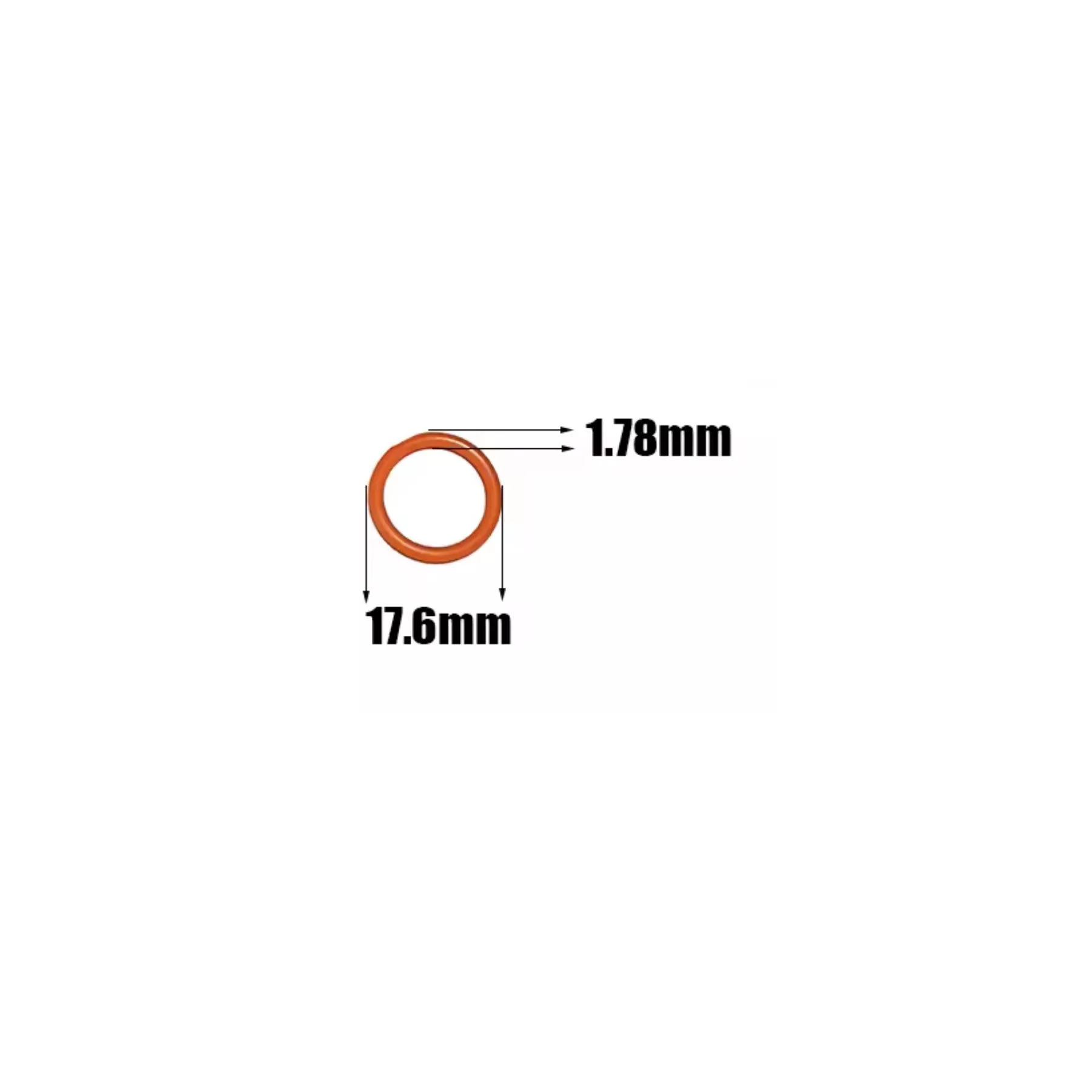 Lot de 2 Joints Toriques Bouteille 3000 PSI G1/2-14
