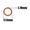 Lot de 2 Joints torique pour bouteille haute pression 3000 PSI – G1/2-14