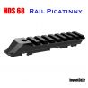Carbon Fiber Picatinny Rail for Umarex HDS68 T4E - Scopes laser